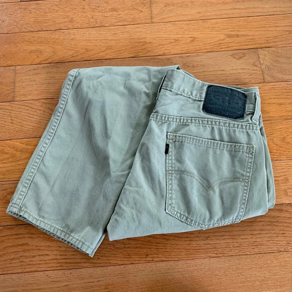 Levi's‎ 511 Slim Stretch Light Khaki Pants Mens 31x30